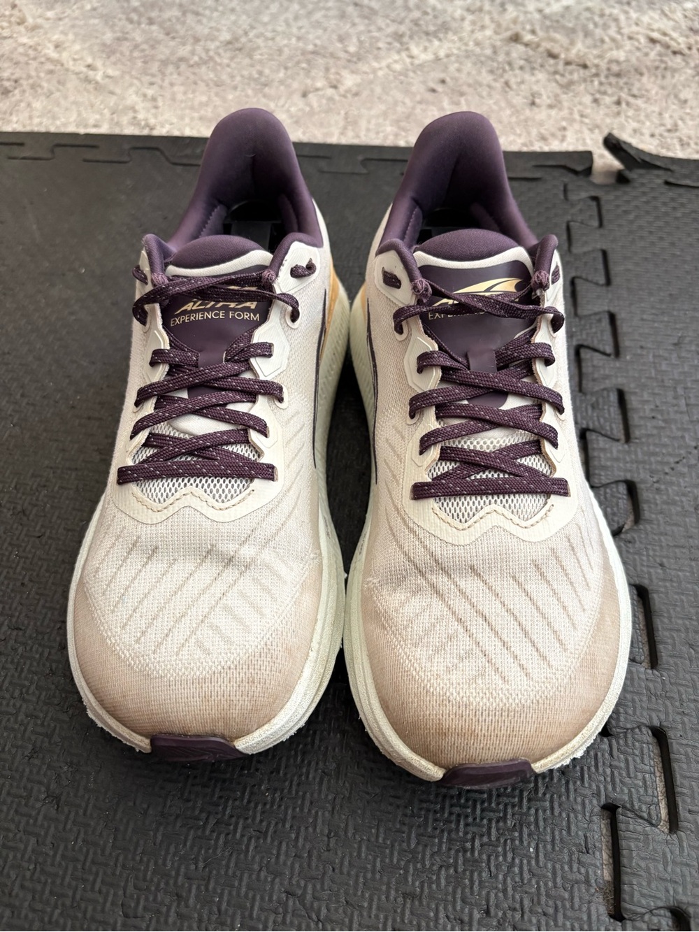 Altra Experience Form Women's Running Shoes - Taupe / Plum Accent Sz 10